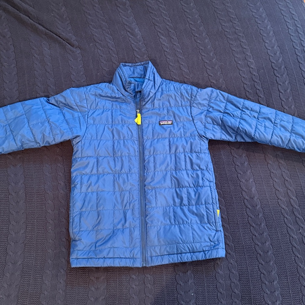 Patagonia Blue Quilted Jacket